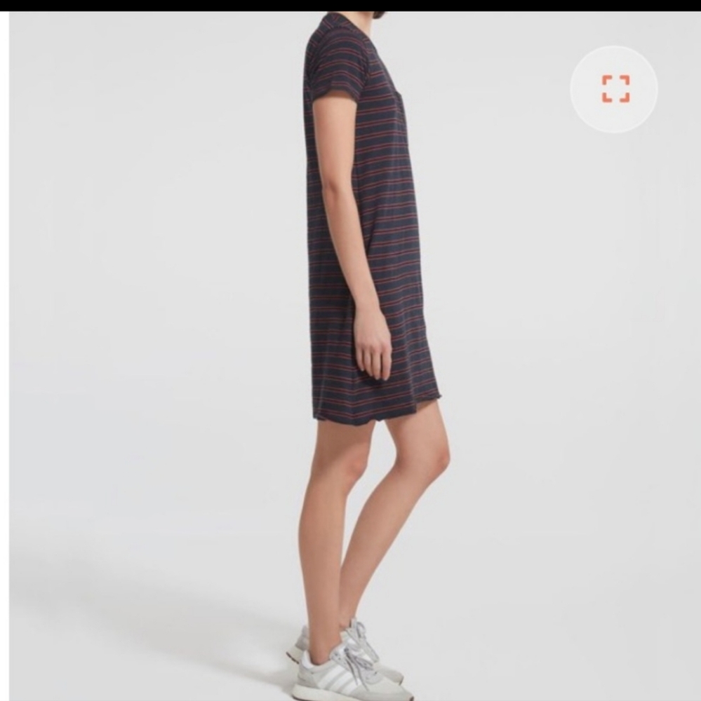 ATM NEIMAN MARCUS  ADORBES DRESS Side pockets comfy BEST RUN AROUND DRESS